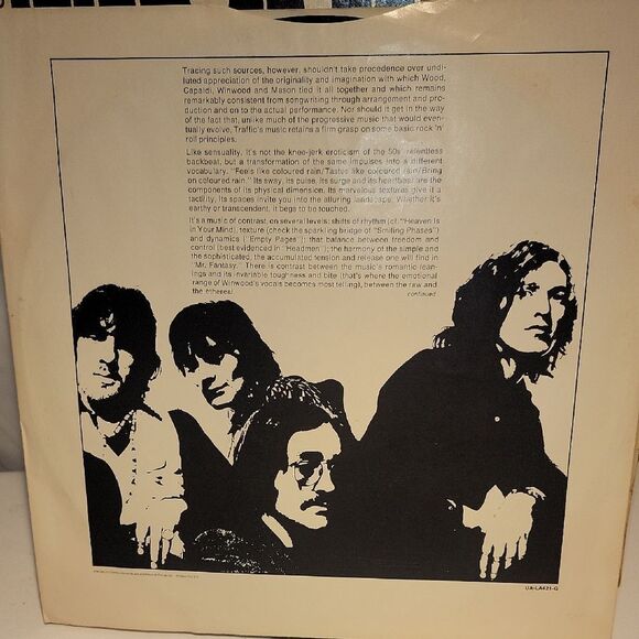 Traffic 'Heavy Traffic' Vinyl Record - Picture 3 of 6